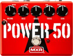 Pédale overdrive / distortion / fuzz Mxr Power 50 Overdrive Tom Morello