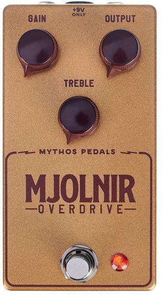 Mythos Pedals Mjolnir - PÉdale Overdrive / Distortion / Fuzz - Main picture