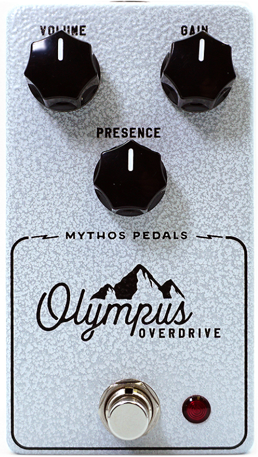 Mythos Pedals Olympus Overdrive - PÉdale Overdrive / Distortion / Fuzz - Main picture