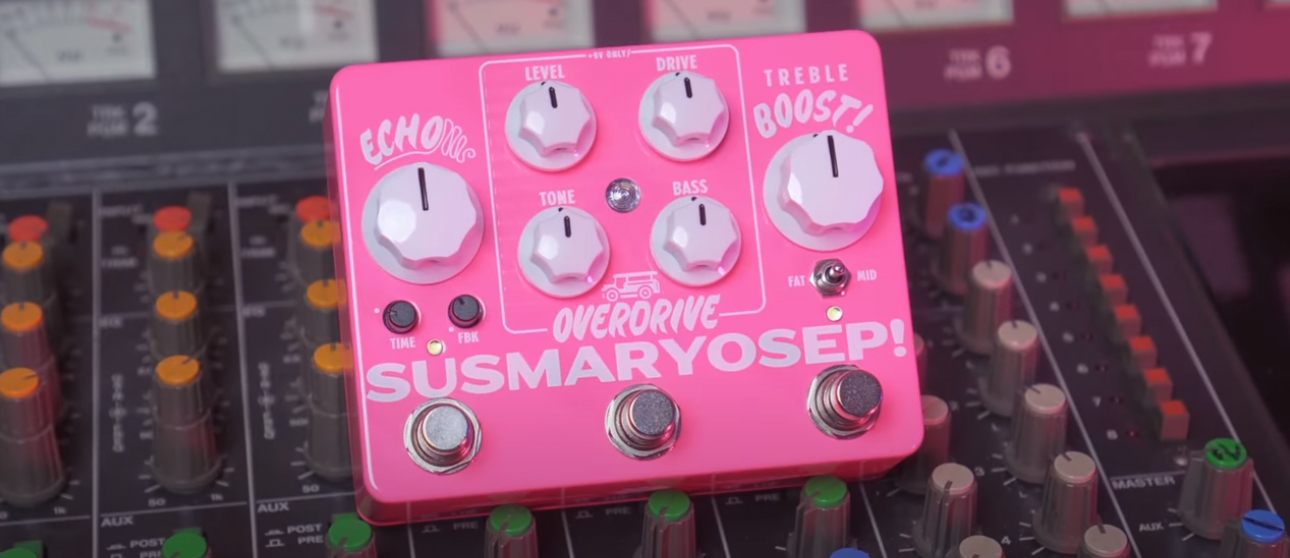 Mythos Pedals Susmaryosep! V2 Overdrive - PÉdale Overdrive / Distortion / Fuzz - Variation 1