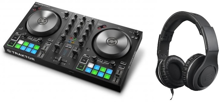 Native Instruments Kontrol S2 Mk3 + Rhp30 Black - Autre Pack Dj - Main picture