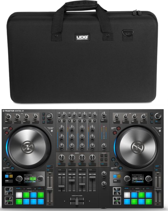 Native Instruments Kontrol S4 Mk3 + Udg U8309 Bl - Pack Dj Avec Housse/flight/decksaver - Main picture