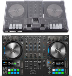 Pack dj avec housse/flight/decksaver Native instruments Kontrol S4 Mk3 + Decksaver