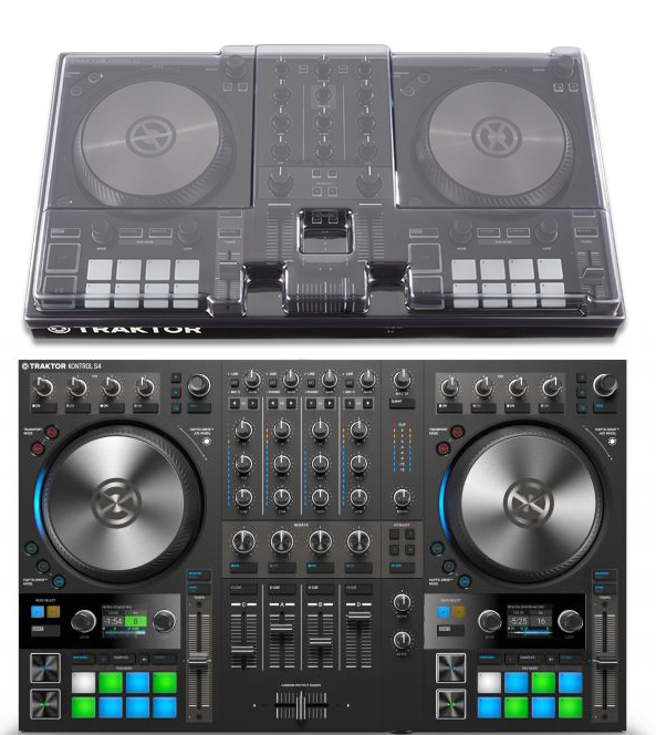 Native Instruments Kontrol S4 Mk3 + Decksaver - Pack Dj Avec Housse/flight/decksaver - Variation 2