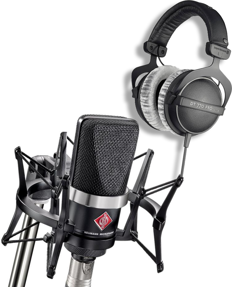 Neumann Tlm 102 Bk Studio Set + Dt 770 Pro 80 Ohms - Pack Micro - Main picture