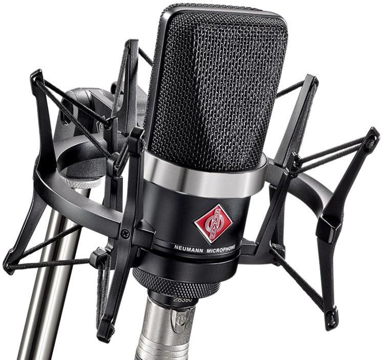 Micro statique large membrane Neumann TLM 102 BK Studio Set