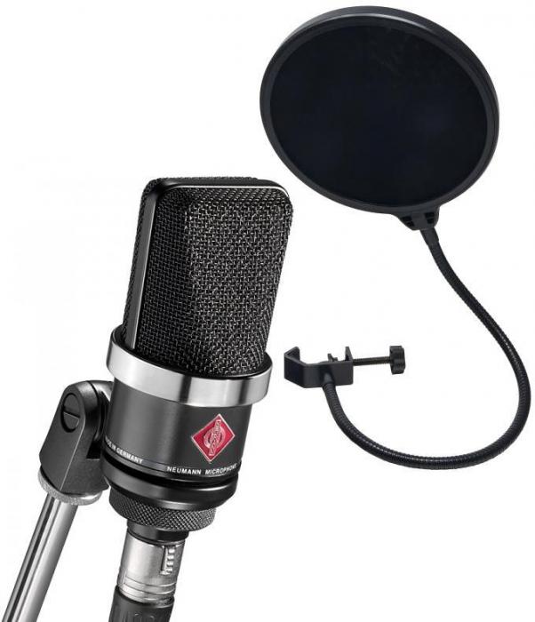 Pack micro  Neumann TLM 102 BK  + Filtre Anti pop Offert