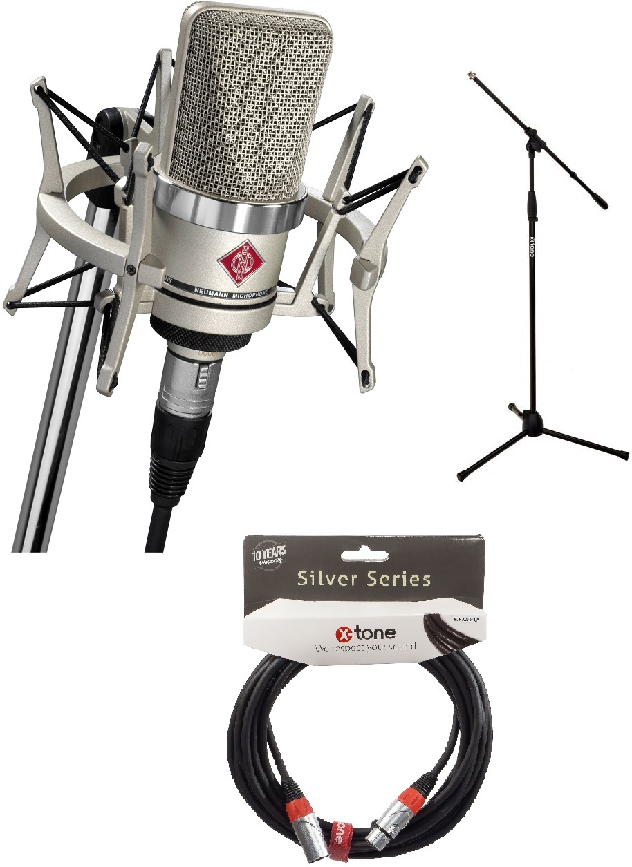 Neumann Tlm 102 Studio Set + Xh 6000 Pied Micro + Xlr Xlr 6m - Pack Micro - Main picture