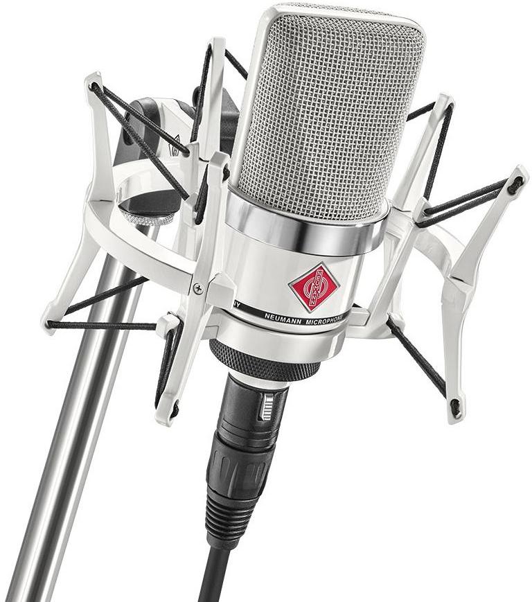 Micro statique large membrane Neumann TLM 102 White Edition