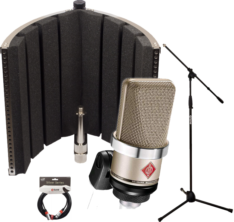 Neumann Tlm 102 + X-tone X-screen + Stand + Xlr Xlr 6m - Pack Micro - Main picture