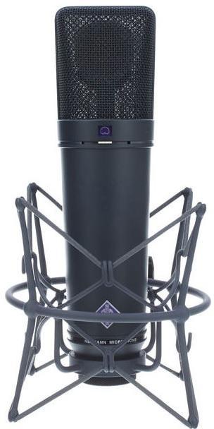 Micro statique large membrane Neumann U87 Ai MT Studio Set - Black