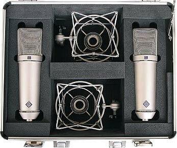 Neumann U87ai Stereo Avec Suspension Et Valise - Paire, Kit, Stereo Set Micros - Main picture