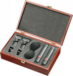 Paire, kit, stereo set micros Neumann KM185 MT Stéréo Set