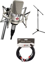 Pack micro  Neumann TLM 102 Studio Set + xh 6000 Pied Micro + Xlr Xlr 6M