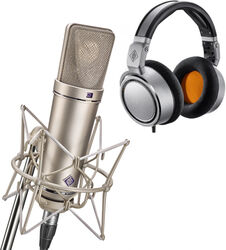 Pack micro  Neumann UA87 Ai studio Set Nickel + NDH 20 Offert