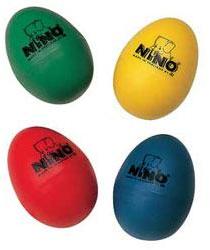 Oeuf plastique Nino percussion                Nino egg shaker (l'unité)