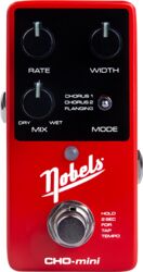 Pédale chorus / flanger / phaser / tremolo Nobels Cho-Mini