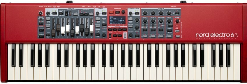 Nord Electro 6d 61 - Rouge - Clavier De ScÈne - Main picture