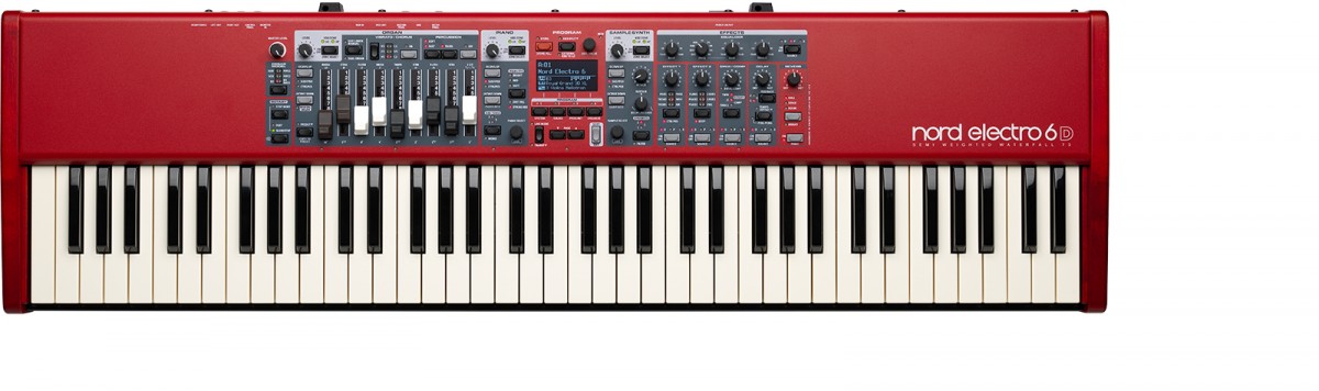 Nord Electro 6d 73 - Rouge - Clavier De ScÈne - Variation 1