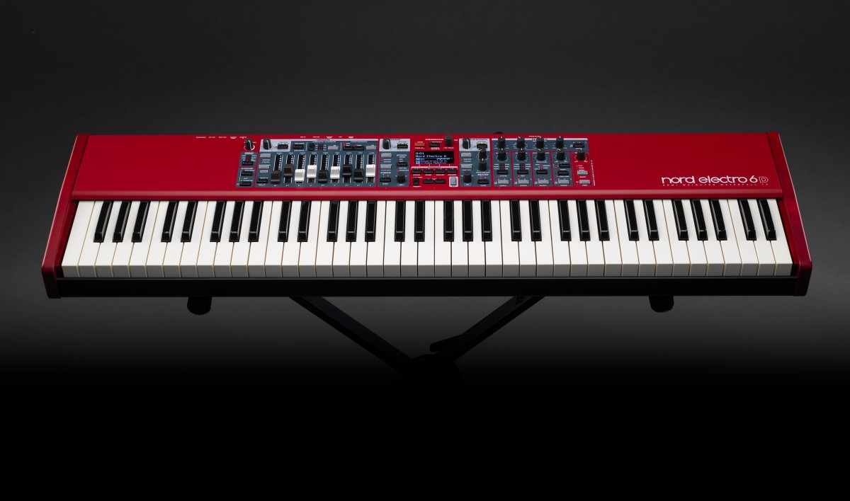 Nord Electro 6d 73 - Rouge - Clavier De ScÈne - Variation 3