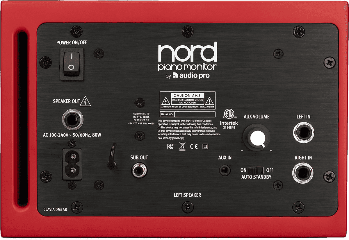 Nord Nord Monitor V2 2x80w - La Paire - Enceinte Monitoring Active - Variation 2