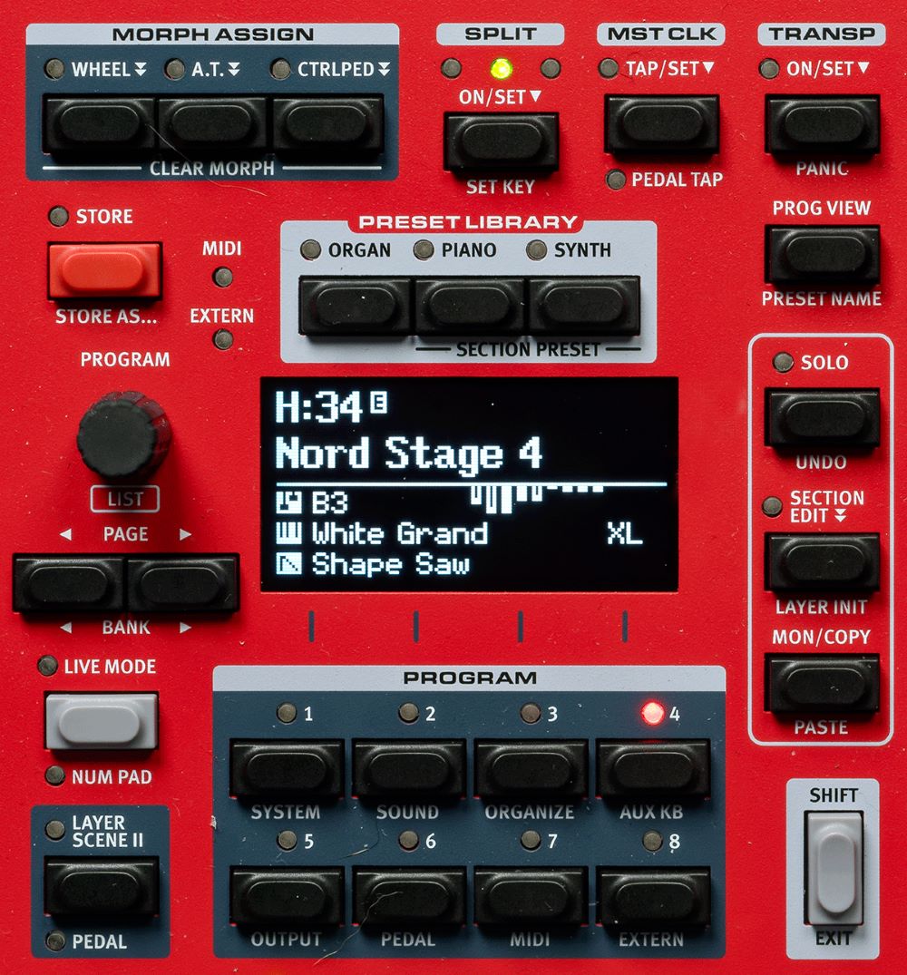 Nord Stage 4 73 - Clavier De ScÈne - Variation 7