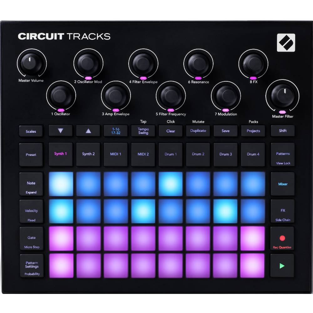 Novation Circuit Tracks - Sampleur / Groovebox - Variation 5