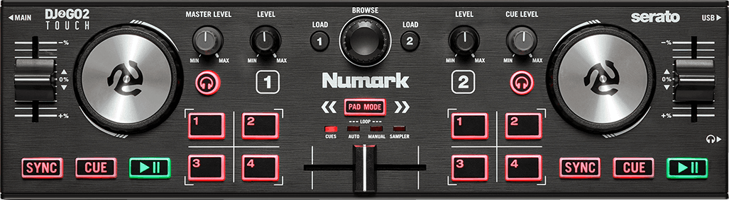 Numark Dj2go2 Touch - ContrÔleur Dj Usb - Main picture