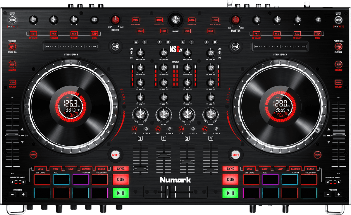 Numark Ns6ii - ContrÔleur Dj Usb - Main picture