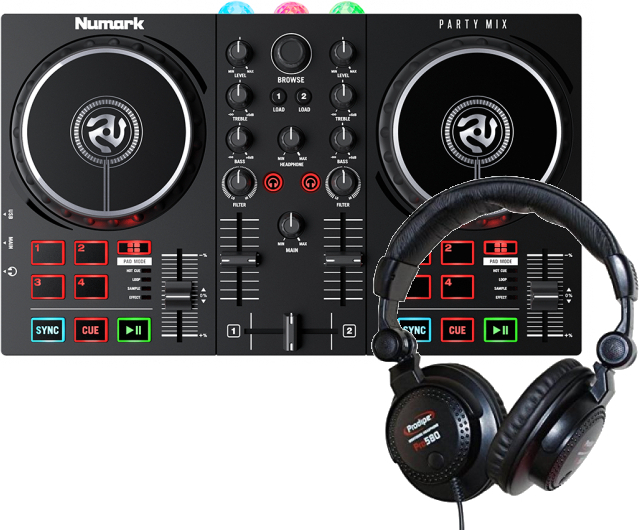 Numark Party Mix 2 + Pro580 - Autre Pack Dj - Main picture