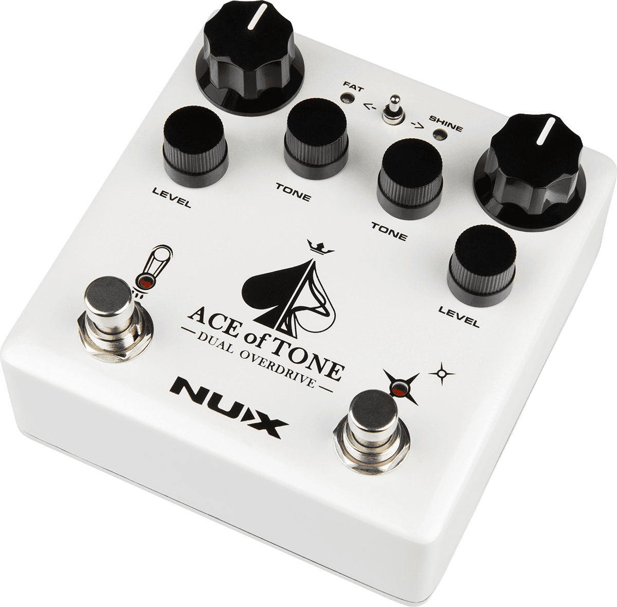 Nux Ace Of Tone Dual Overdrive - PÉdale Overdrive / Distortion / Fuzz - Variation 1