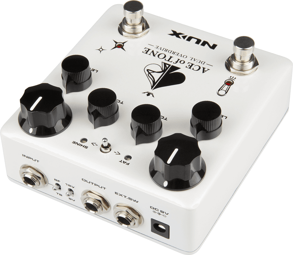 Nux Ace Of Tone Dual Overdrive - PÉdale Overdrive / Distortion / Fuzz - Variation 2