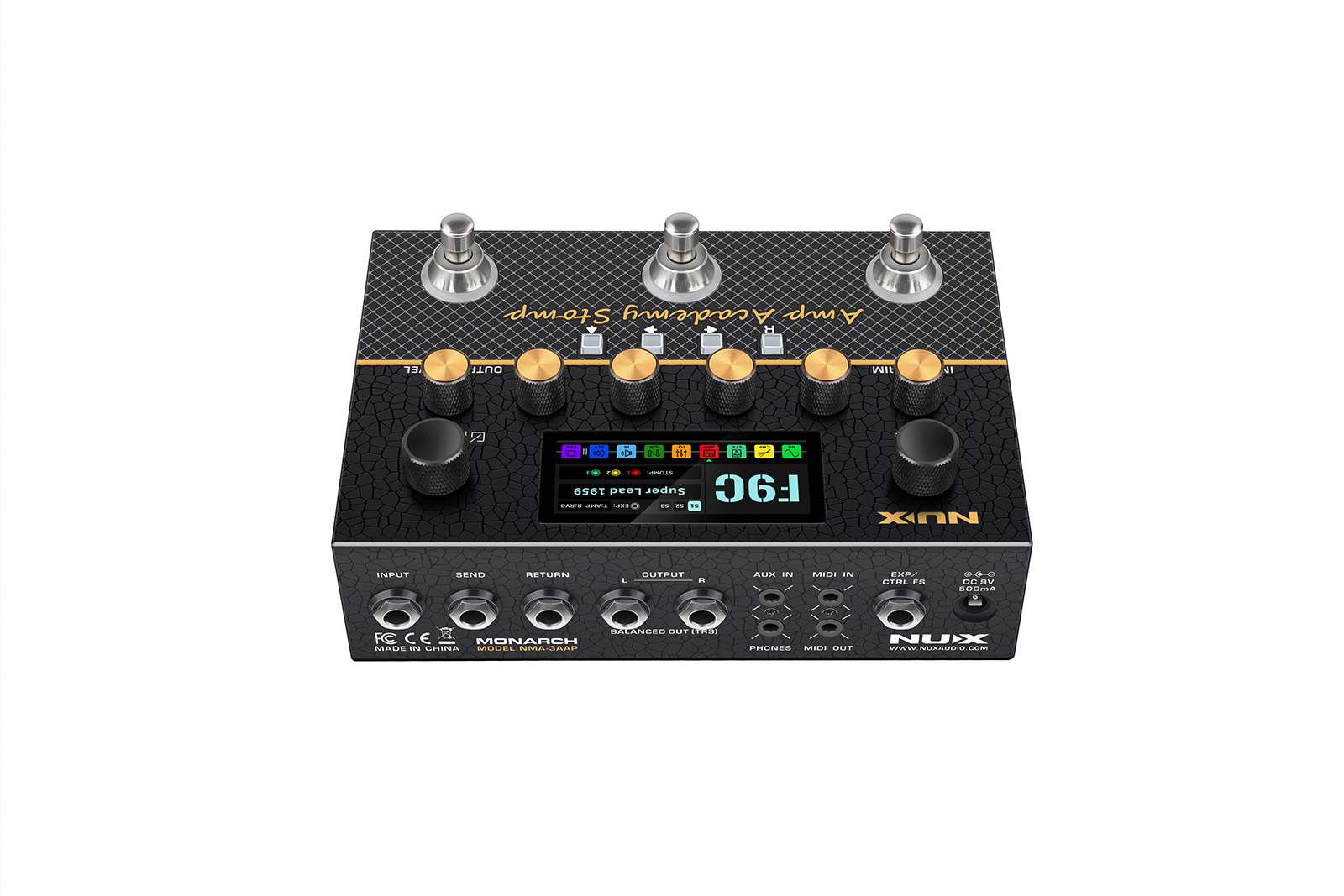 Nux Amp Academy Stomp - Preampli Électrique - Variation 2