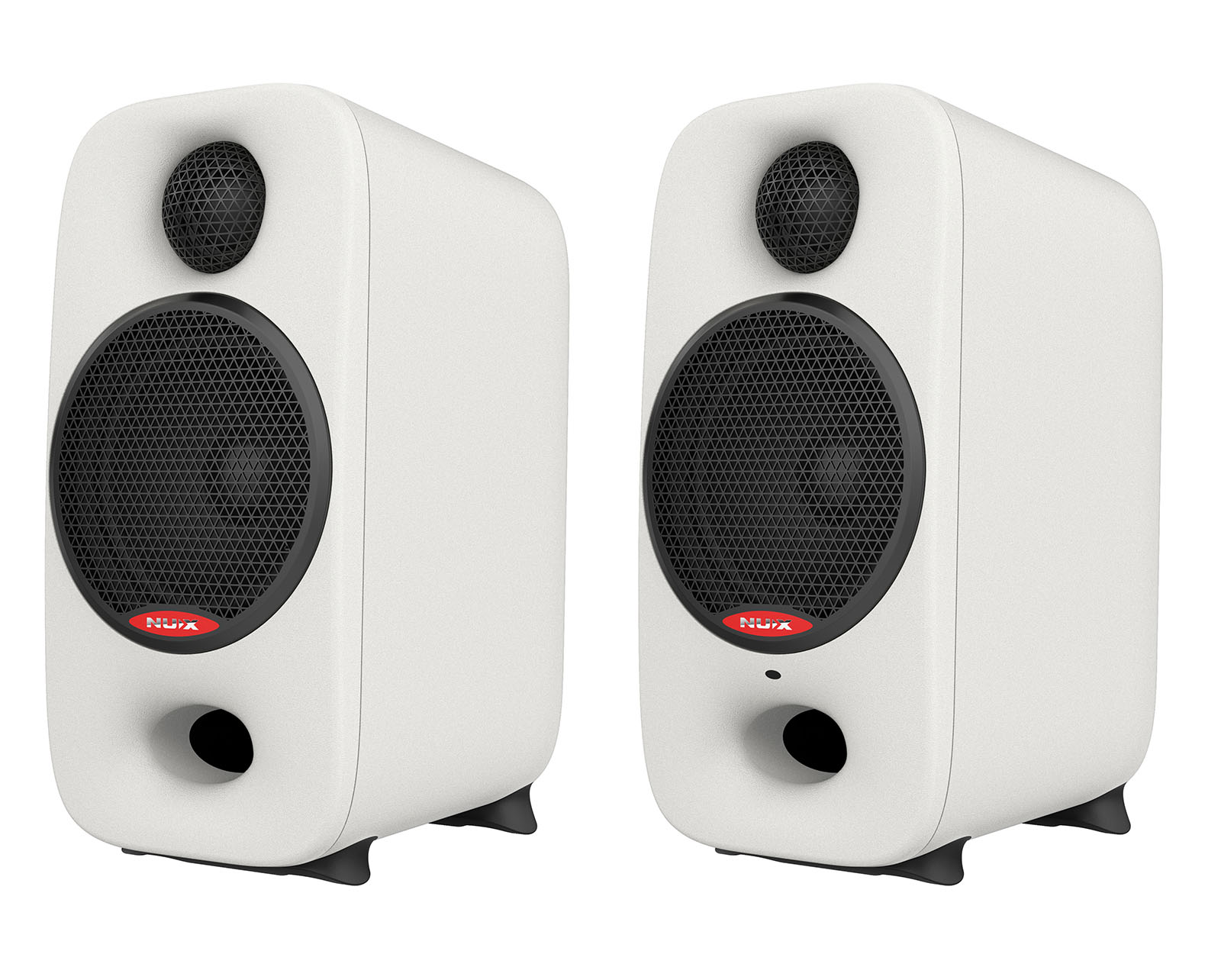 Nux Axon 3 Blanche - La Paire - Enceinte Monitoring Active - Variation 1