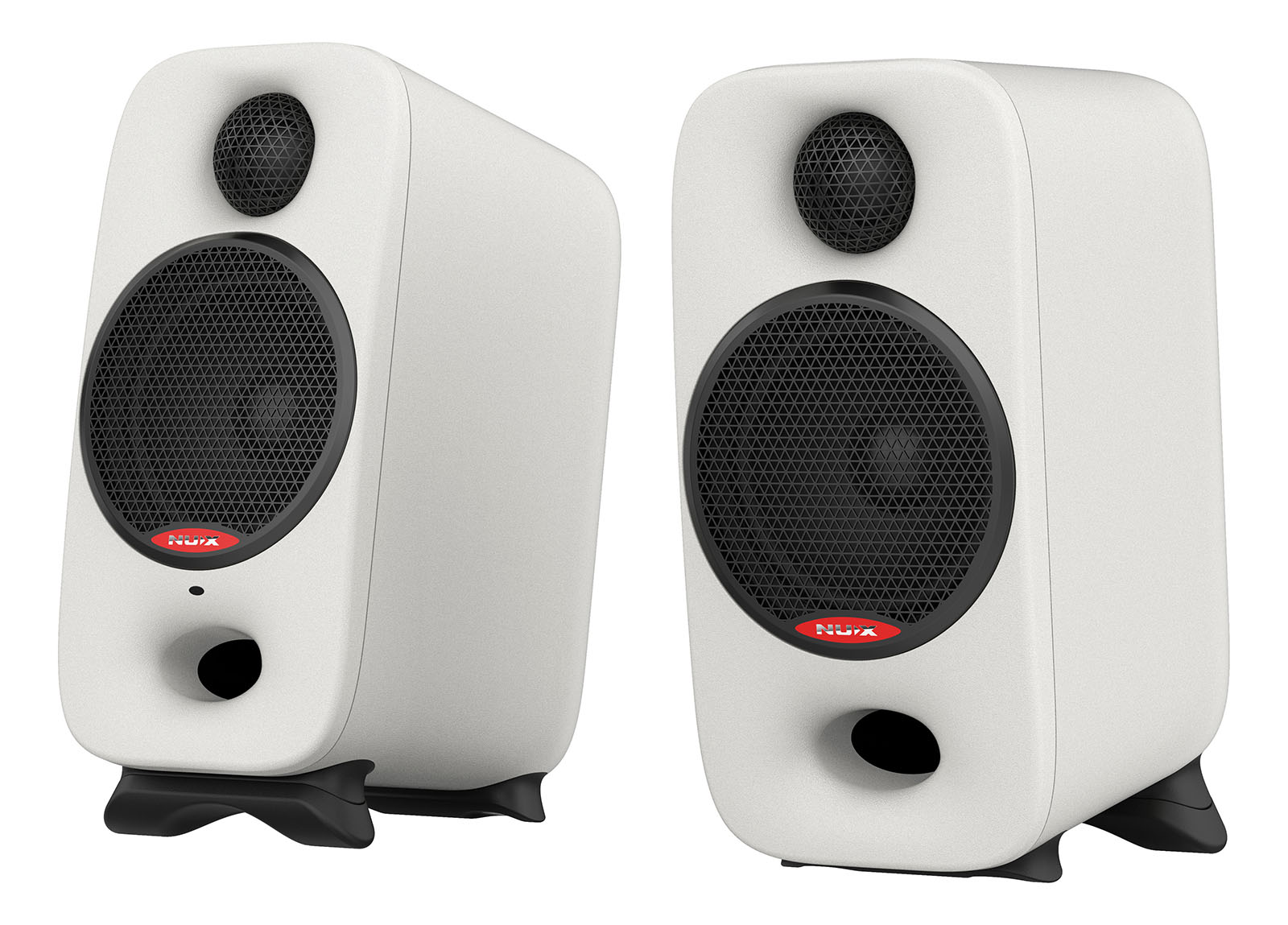 Nux Axon 3 Blanche - La Paire - Enceinte Monitoring Active - Variation 2
