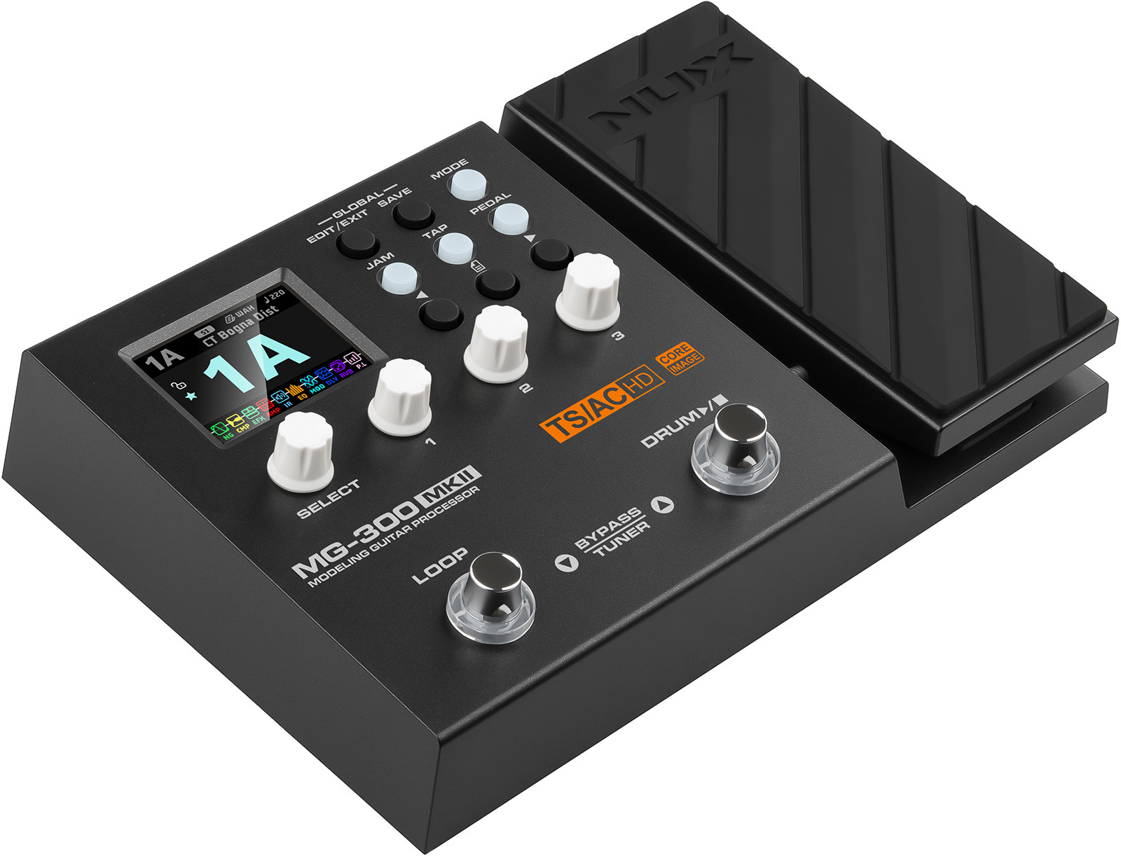 Nux Mg-300 Mk2 Multi-effects - Multi Effet Guitare Électrique - Main picture