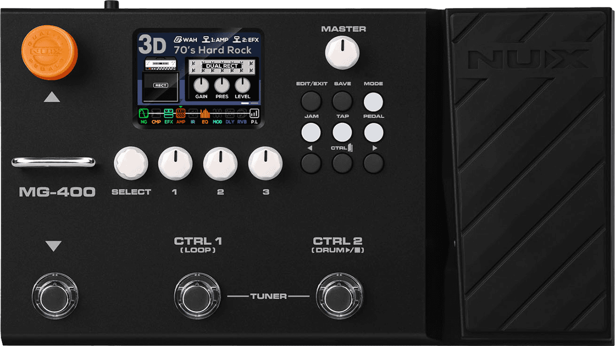 Nux Mg400 - Simulation ModÉlisation Ampli Guitare - Main picture