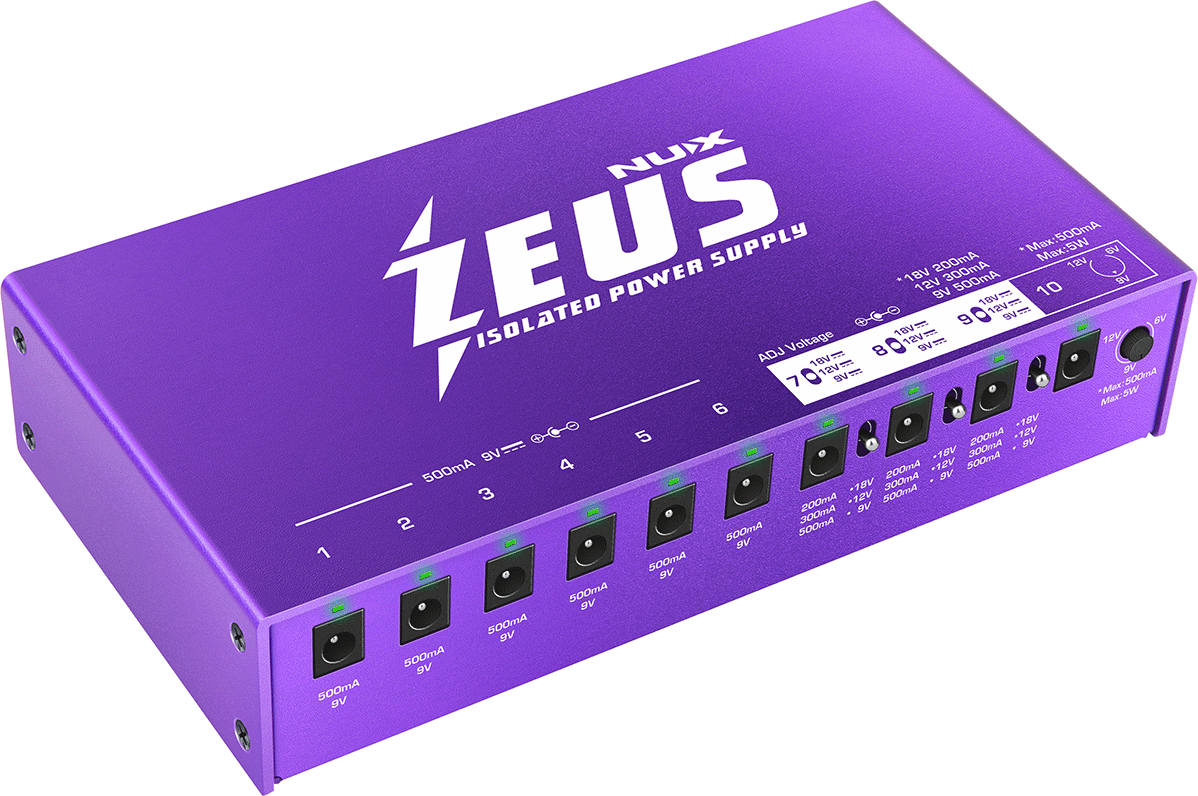 Nux Zeus Isolated Power Supply - Alimentations PÉdales - Main picture