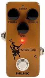 Pédale overdrive / distortion / fuzz Nux                            Mini Core Horse Man NOD-1 Overdrive