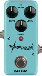 Pédale overdrive / distortion / fuzz Nux Morning Star-OD Mini