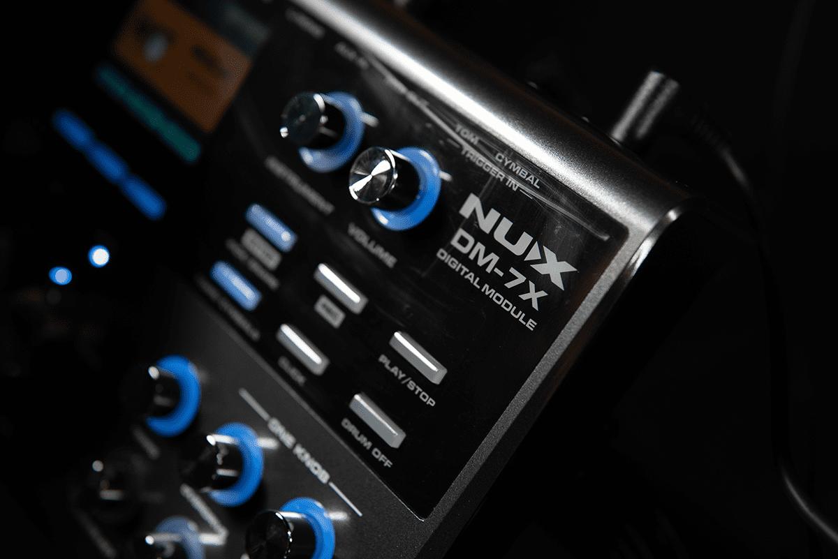 Nux Dm-7x Bundle Complet - X-hp1 + Dt90 + Vic5a + Tapis - Pack Batterie - Variation 5