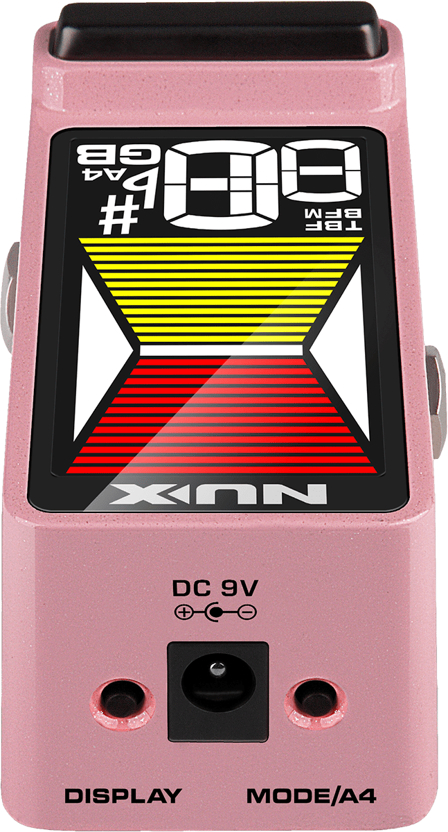 Nux Flowtune 2 Rose - Pedale Accordeur - Variation 7