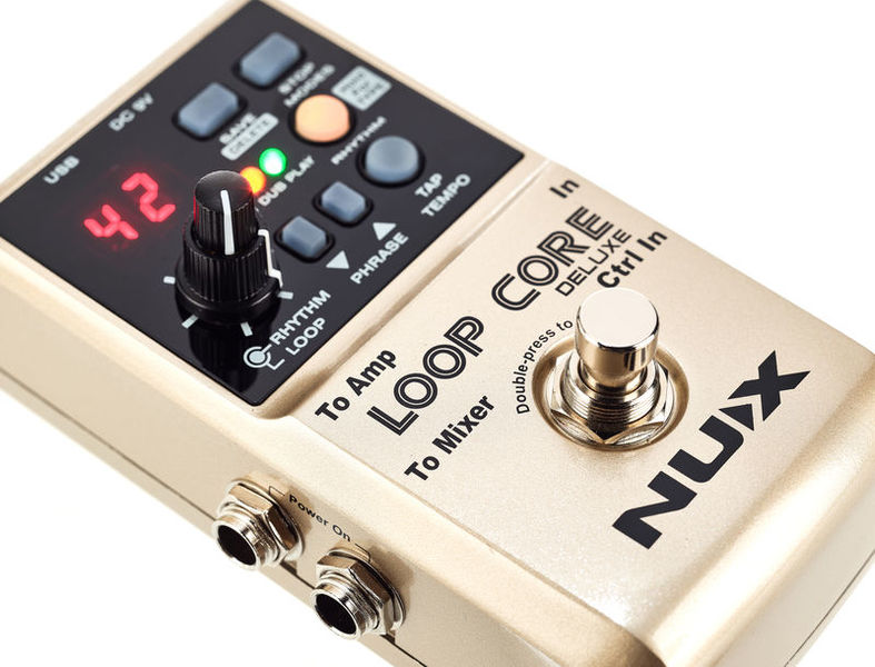 Nux Loop Core Deluxe Bundle With Nmp-2 Dual Footswitch - PÉdale Looper - Variation 2