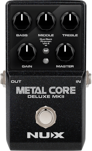 Pédale overdrive / distortion / fuzz Nux                            Metal Core Deluxe MK2