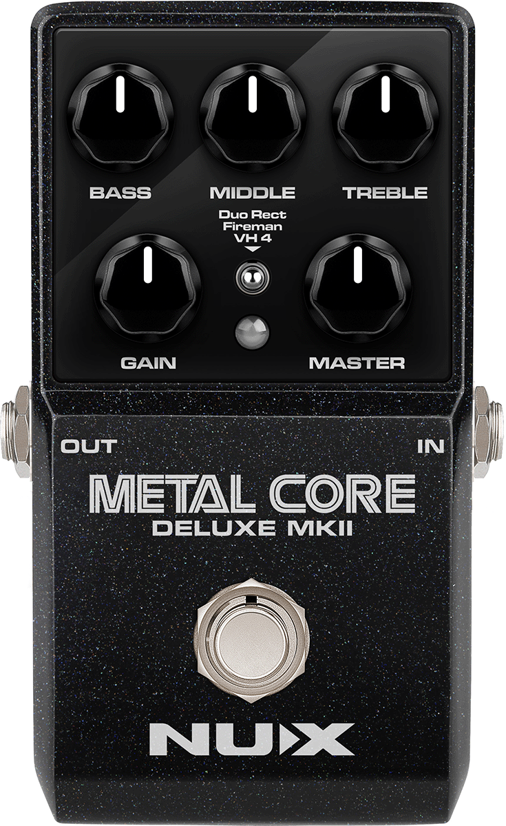 Nux Metal Core Deluxe Mk2 - PÉdale Overdrive / Distortion / Fuzz - Main picture