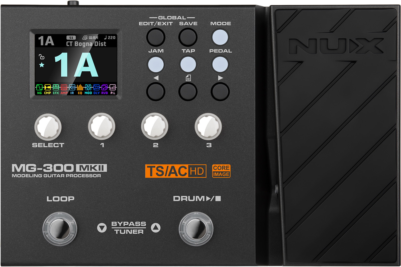 Nux Mg-300 Mk2 Multi-effects - Multi Effet Guitare Électrique - Variation 2