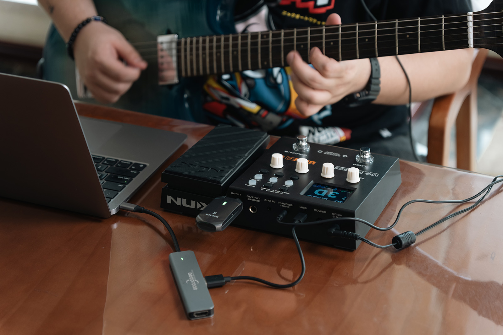 Nux Mg-300 Mk2 Multi-effects - Multi Effet Guitare Électrique - Variation 4