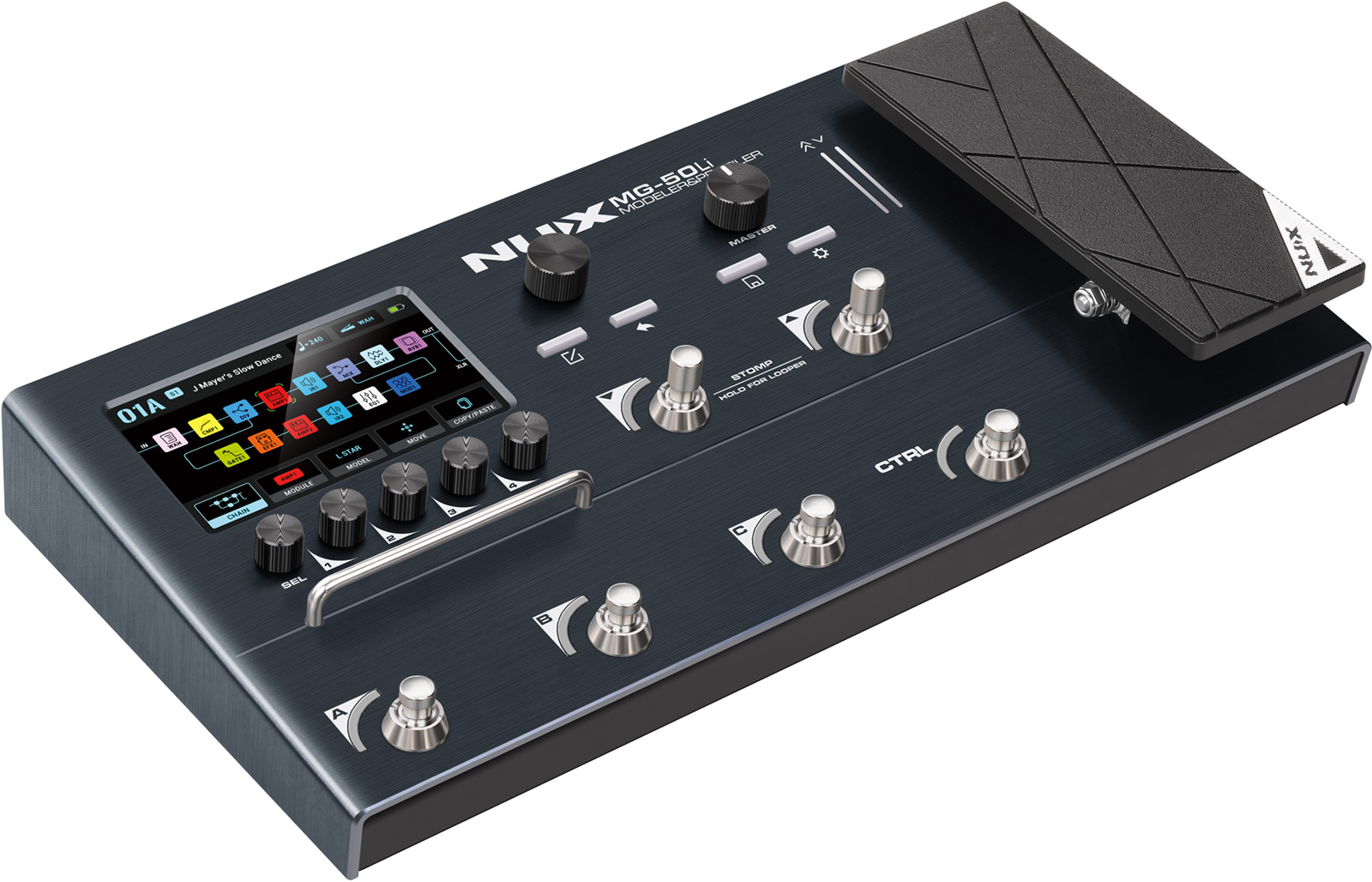 Nux Mg50 Li Guitar & Bass - Multi Effet Guitare Électrique - Variation 4