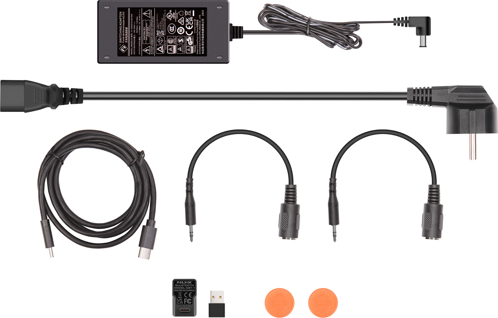 Nux Mg50 Li White Guitar & Bass - Multi Effet Guitare Électrique - Variation 2