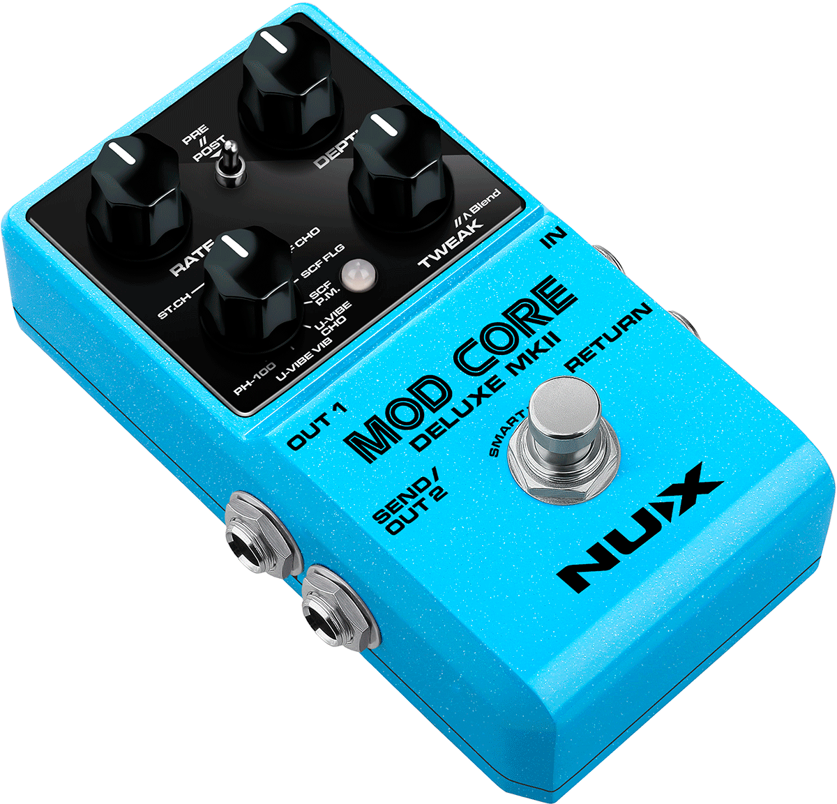 Nux Mod Core Deluxe Mk2 - PÉdale Chorus / Flanger / Phaser / Tremolo - Variation 3